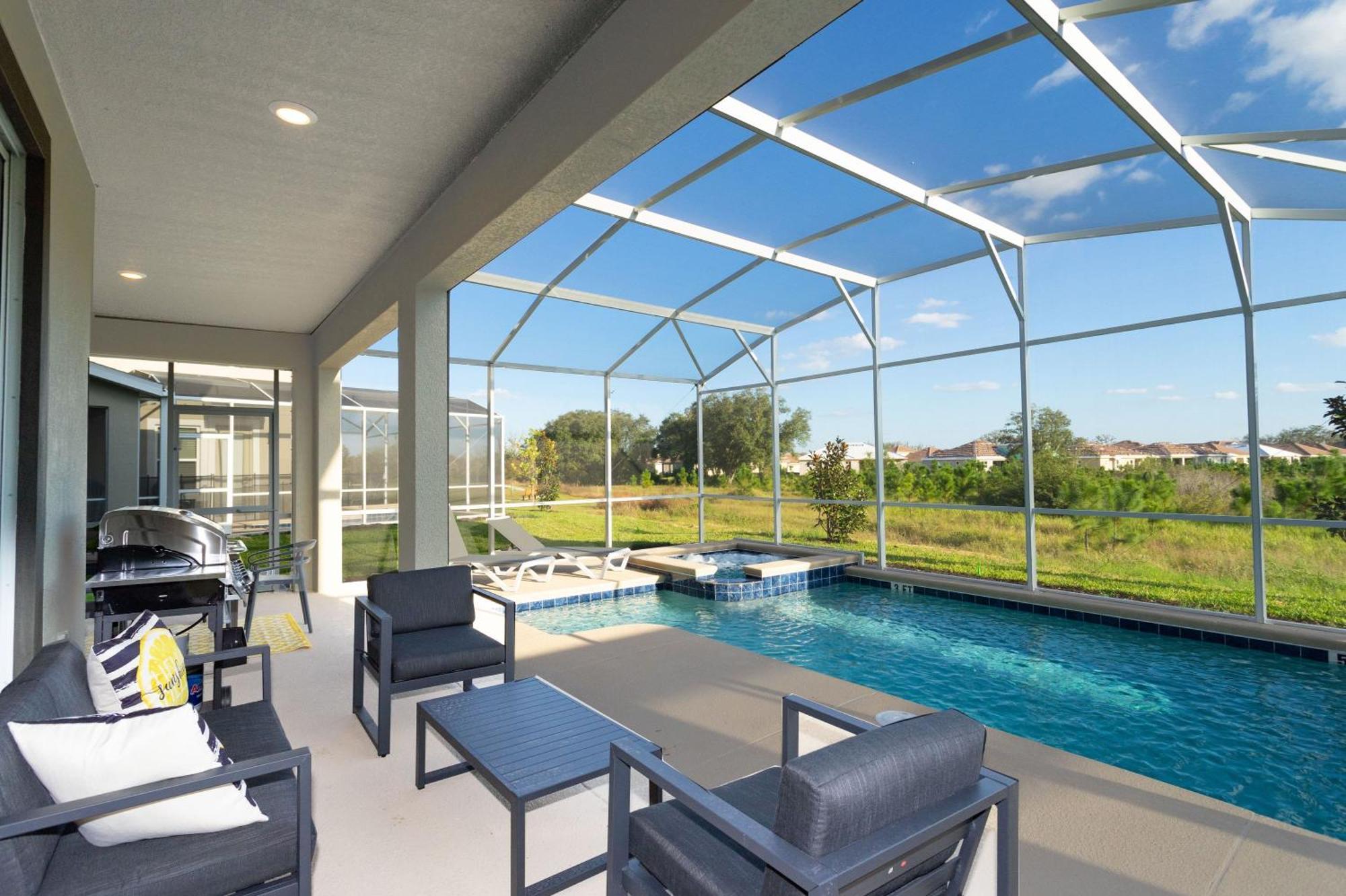 Gorgeous 6 Bd Sf Close To Disney W/ Pool @ Champions Gate Resort 712 키시미 외부 사진